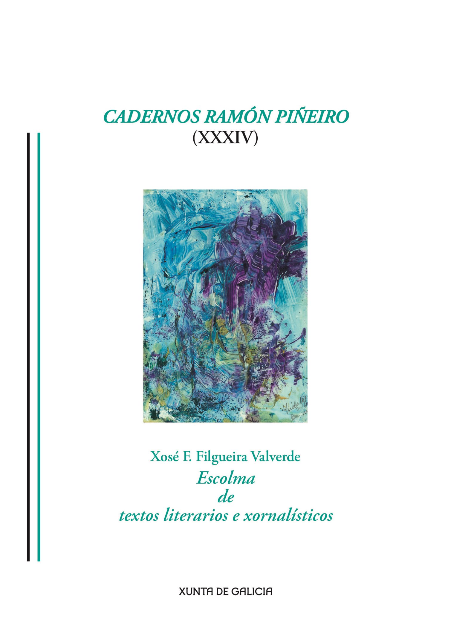 Logo Cadernos Ramón Piñeiro XXXIV. Xosé F. Filgueira Valverde. Escolma de textos literarios e xornalísticos
