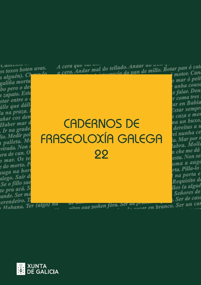 Logo Cadernos de Fraseoloxía Galega 22