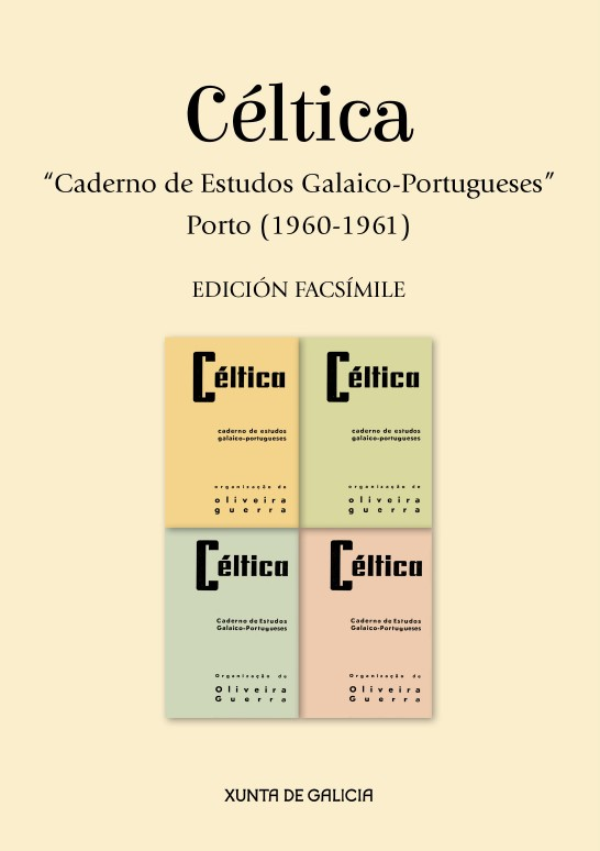 Logo Céltica. Caderno de Estudos Galaico-Portugueses. Porto (1960-1961). EDICIÓN FACSIMILAR